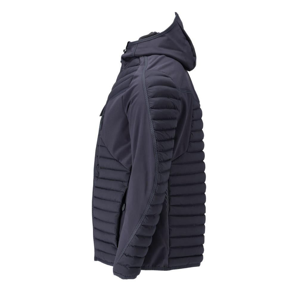 Jas met capuchon, lichte voering, thermische jas