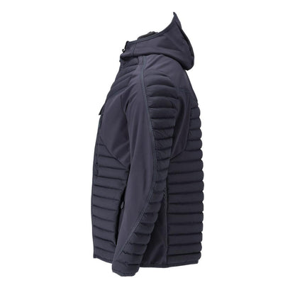 Jas met capuchon, lichte voering, thermische jas