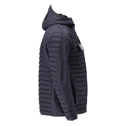 Jas met capuchon, lichte voering, thermische jas