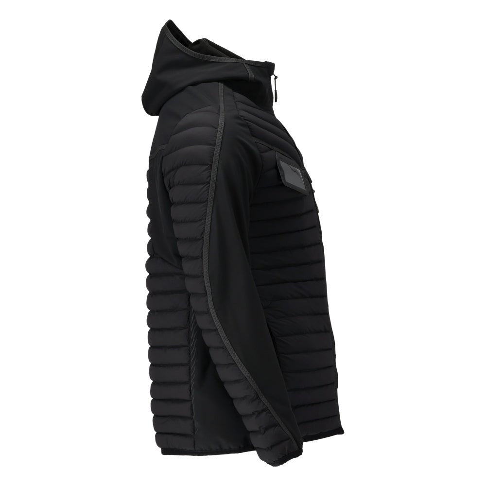 Jas met capuchon, lichte voering, thermische jas