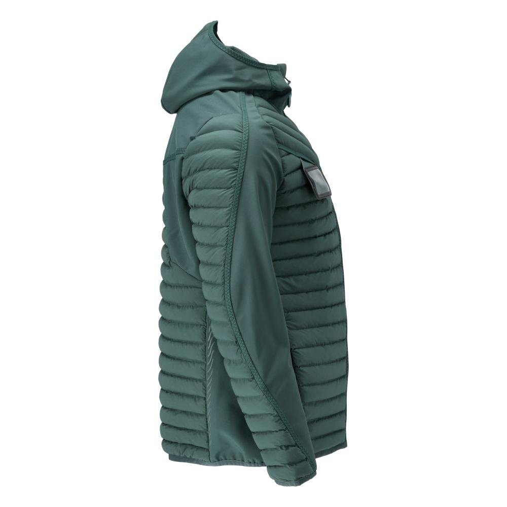 Jas met capuchon, lichte voering, thermische jas