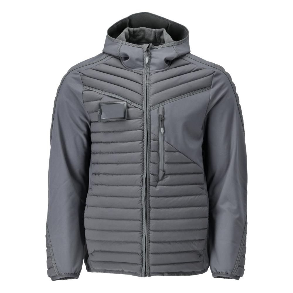 Jas met capuchon, lichte voering, thermische jas