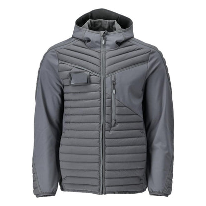 Jas met capuchon, lichte voering, thermische jas