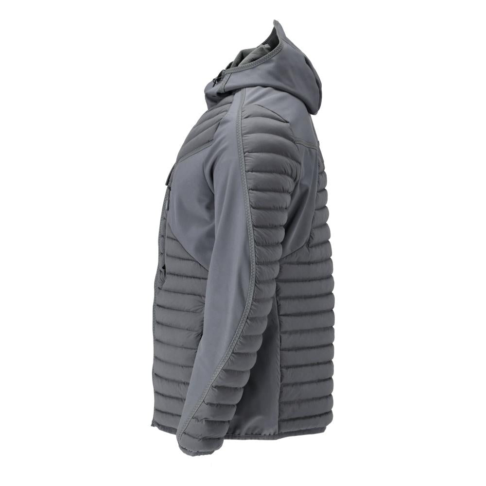 Jas met capuchon, lichte voering, thermische jas