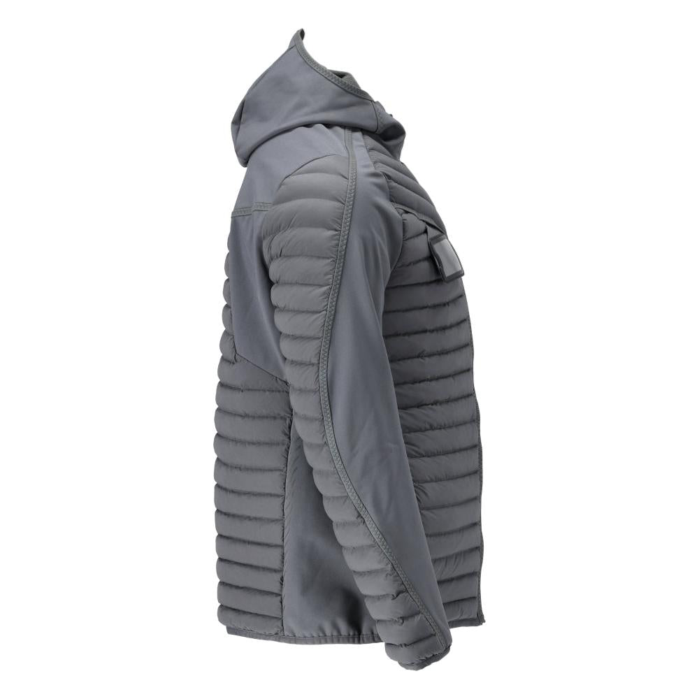 Jas met capuchon, lichte voering, thermische jas