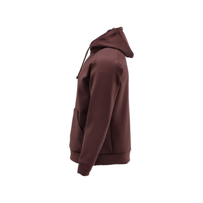 Fleece sweatshirt met capuchon. Sweatshirt met capuchon