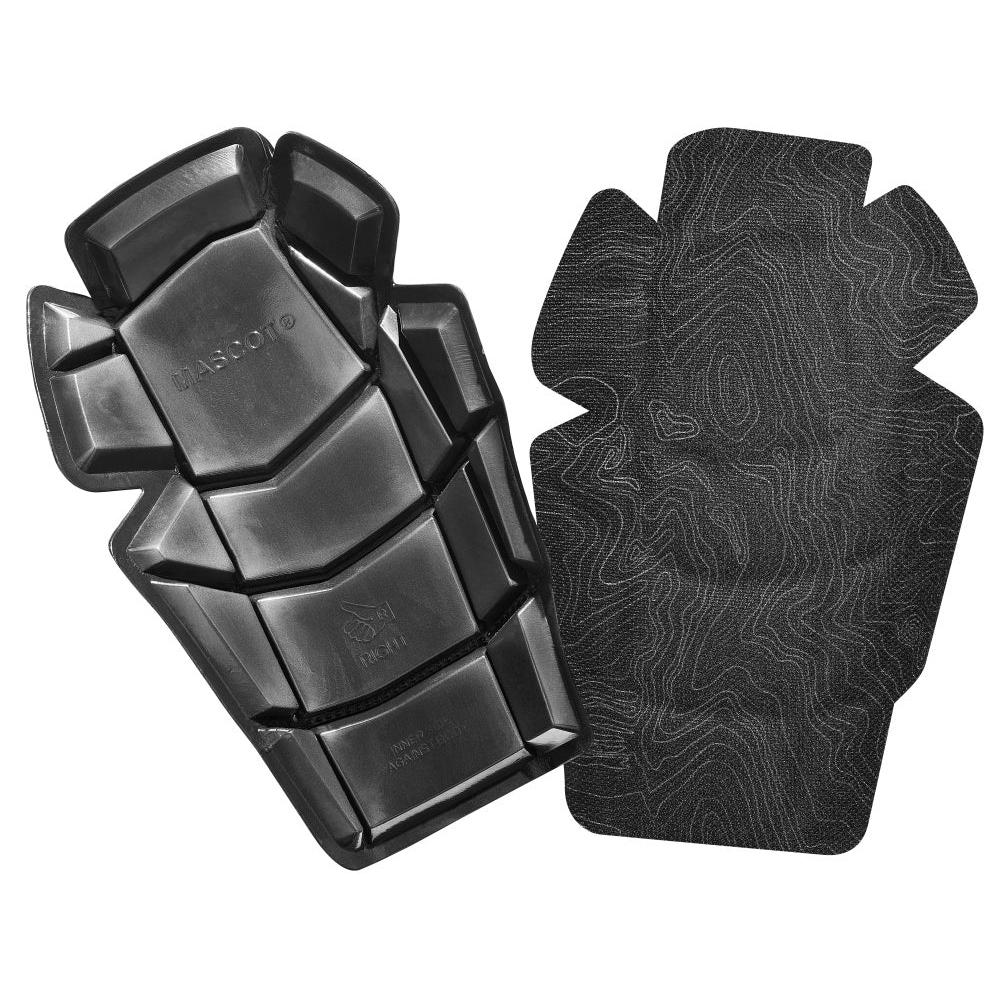 Kniebescherming, wasbare kniebescherming maat ONE, zwart | Pak (1 stuk)