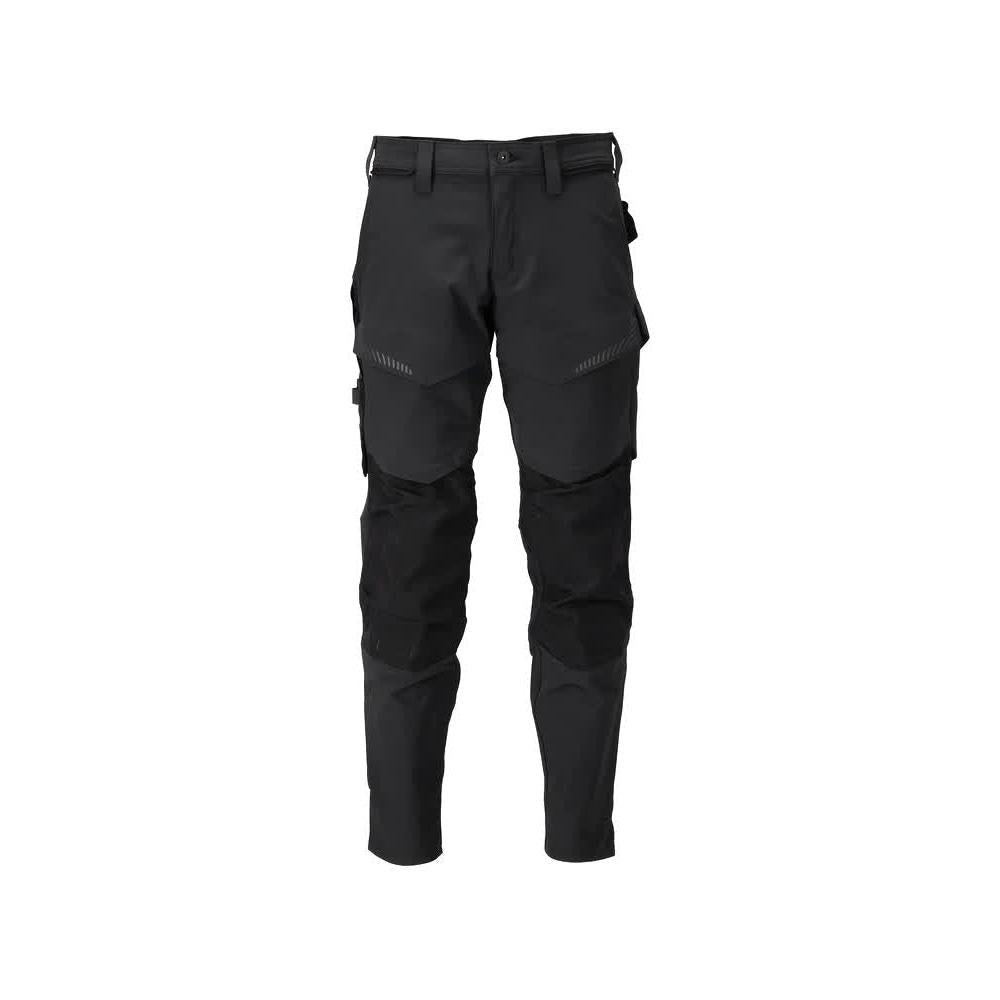 Broek met kniezakken, ULTIMATE STRETCH broek, zwart