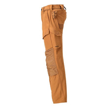 Broek met kniezakken, broek ULTIMATE STRETCH, notenbruin