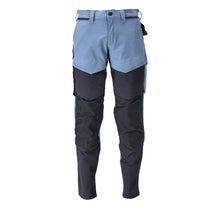 Broek met kniezakken, broek ULTIMATE STRETCH, steenblauw/zwartblauw