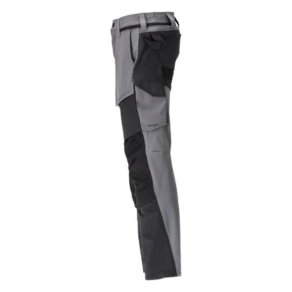 Broek met kniezakken, broek ULTIMATE STRETCH, antracietgrijs/zwart