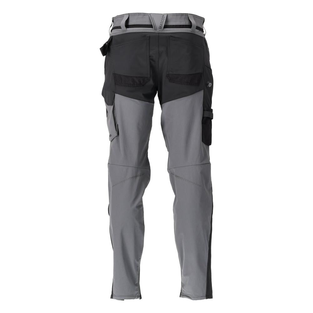 Broek met kniezakken, broek ULTIMATE STRETCH, antracietgrijs/zwart