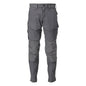 Broek met kniezakken, ULTIMATE STRETCH broek, antracietgrijs