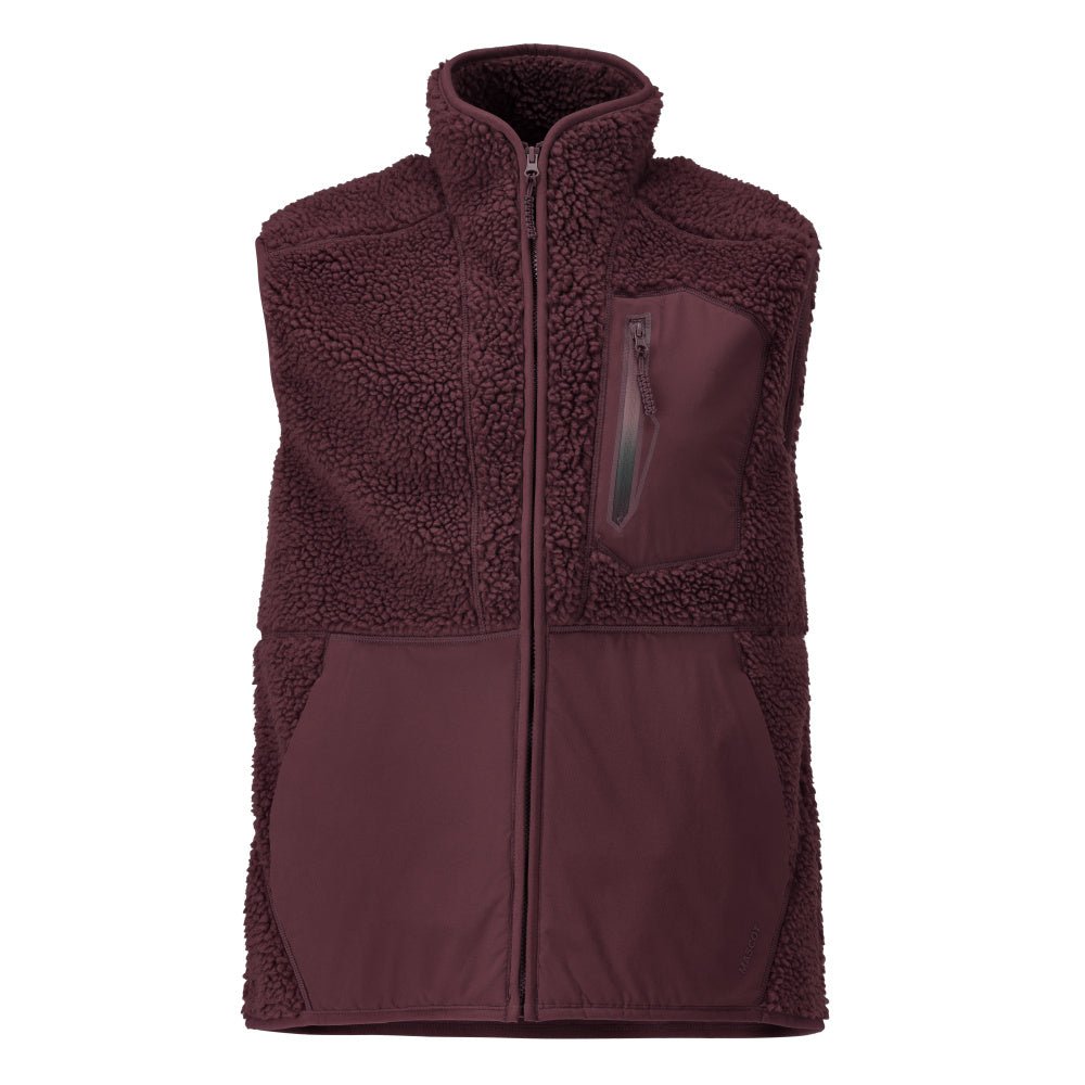 Vezelbontvest met thermisch vest met ritssluiting