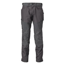 Broek met kniezakken broek, antracietgrijs