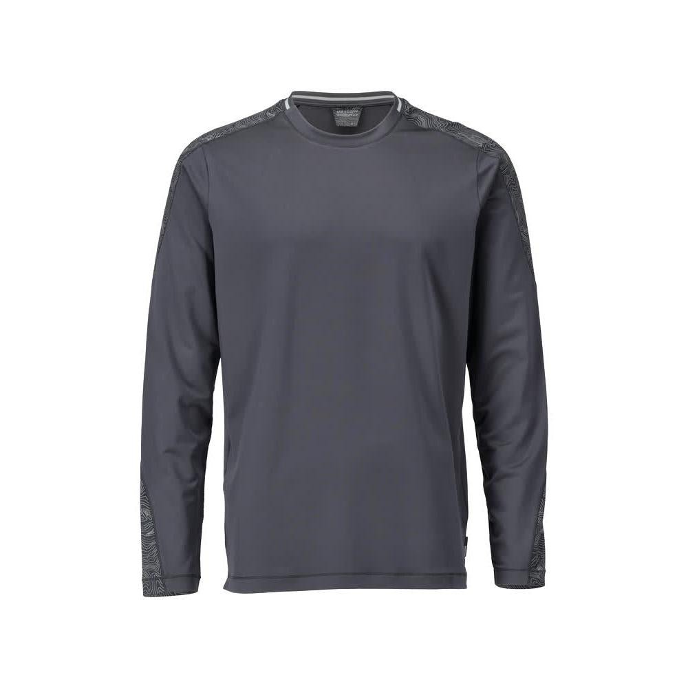 T-shirt, lange mouw, modern fit t-shirt