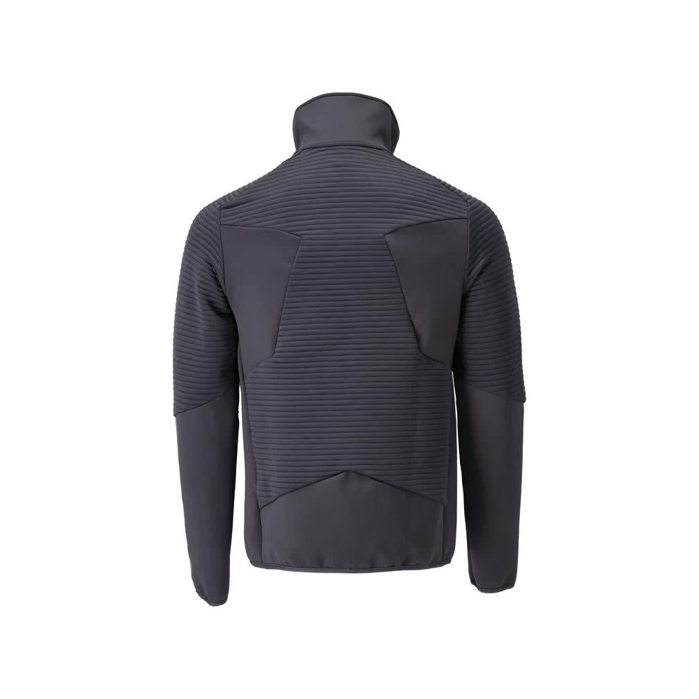 Fleece trui met microfleece jack met ritssluiting