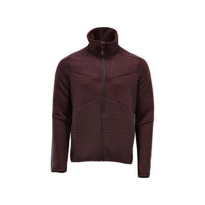 Fleece trui met microfleece jack met ritssluiting