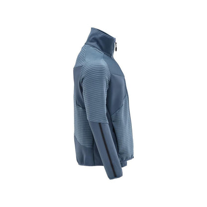 Fleece trui met microfleece jack met ritssluiting