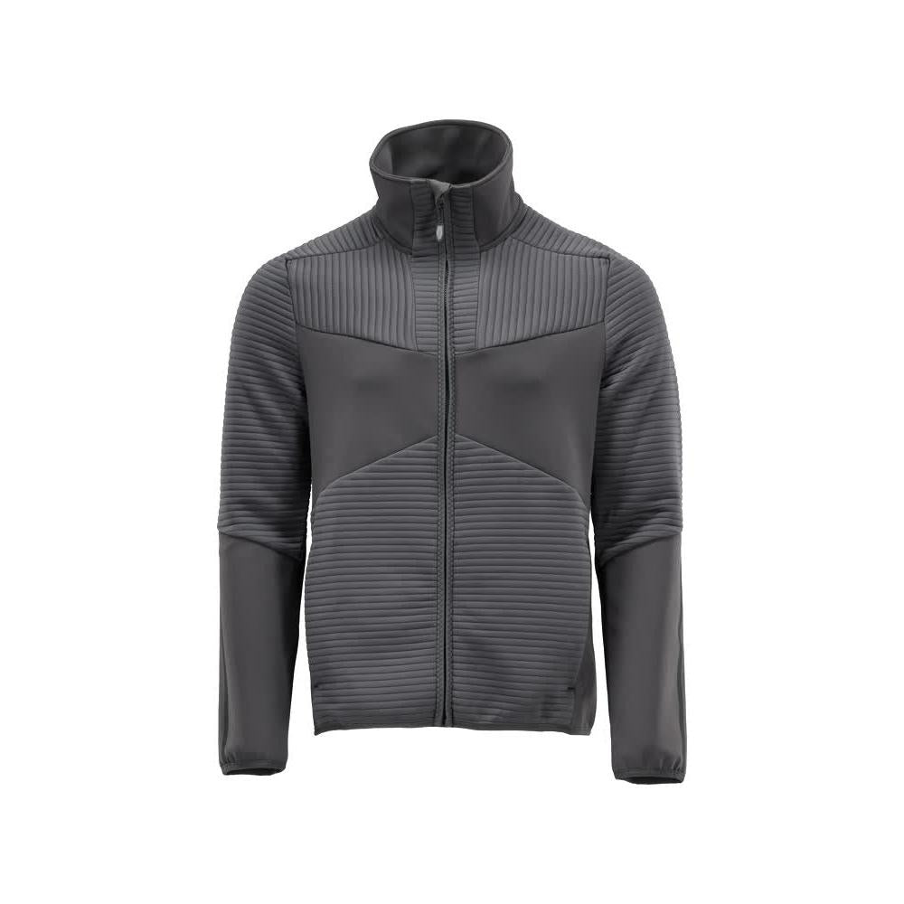 Fleece trui met microfleece jack met ritssluiting