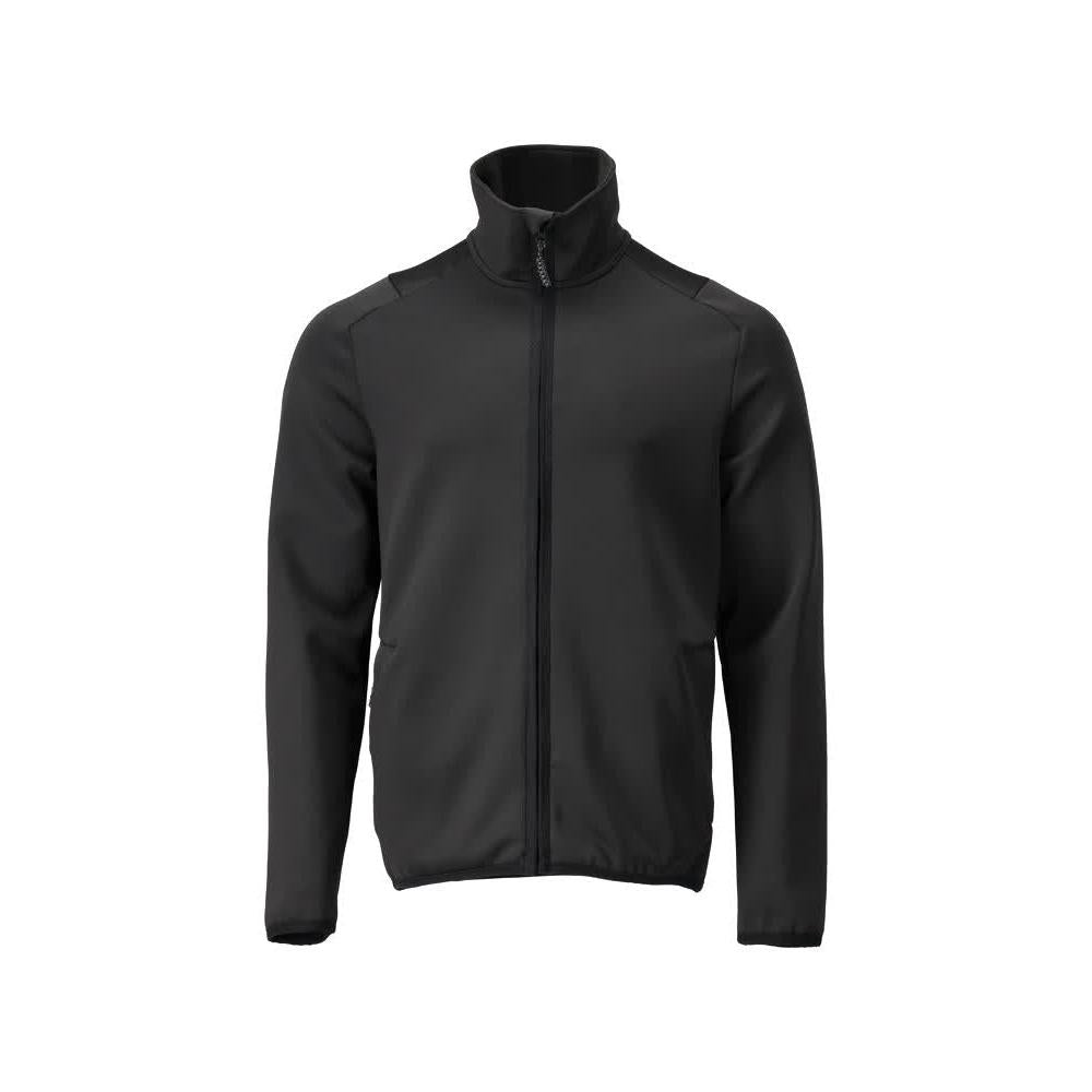 Fleece trui met microfleece jack met ritssluiting