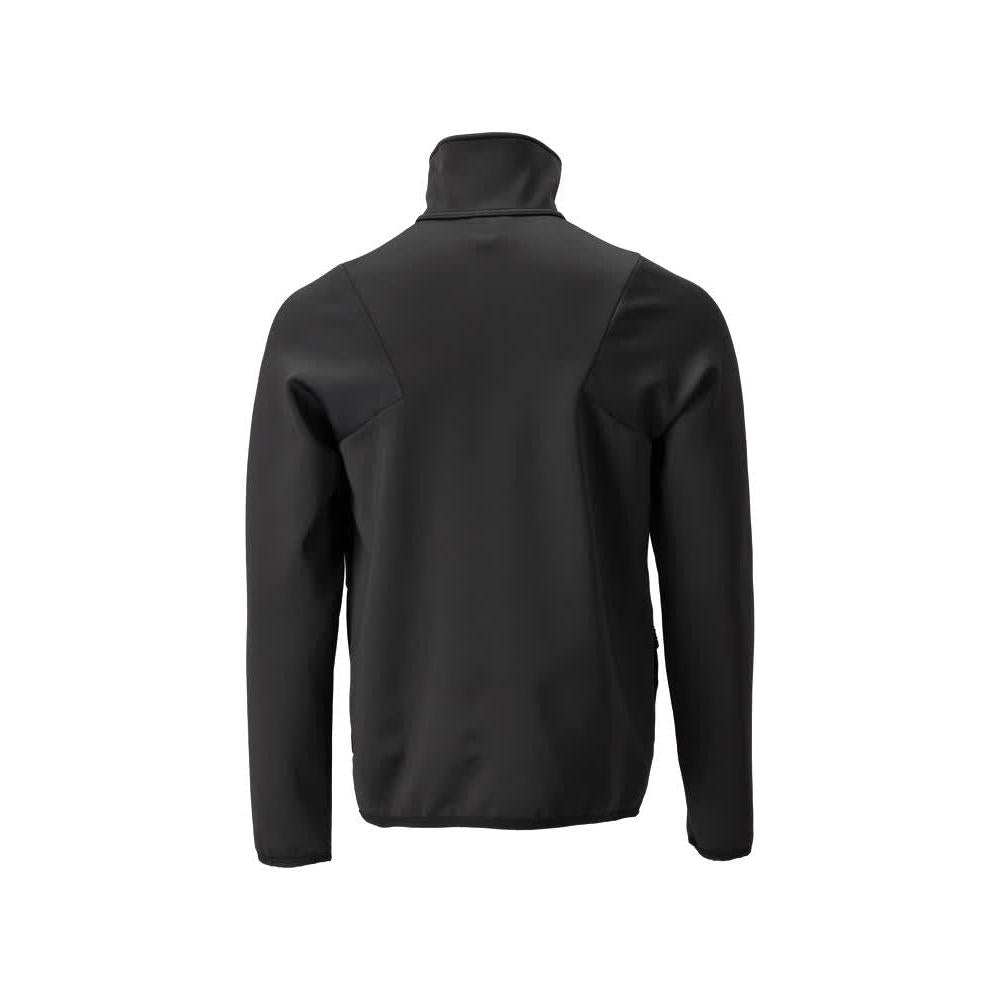 Fleece trui met microfleece jack met ritssluiting