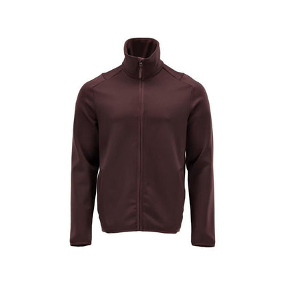 Fleece trui met microfleece jack met ritssluiting