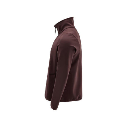 Fleece trui met microfleece jack met ritssluiting