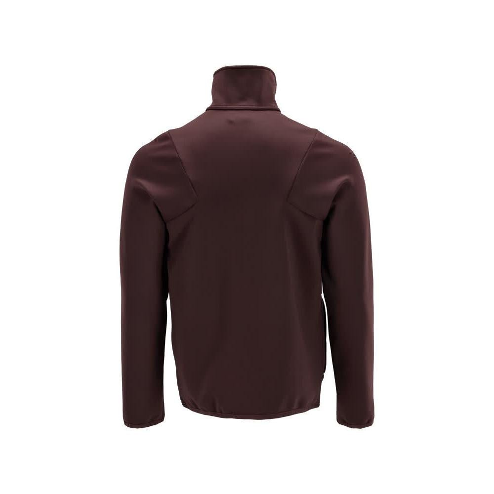 Fleece trui met microfleece jack met ritssluiting