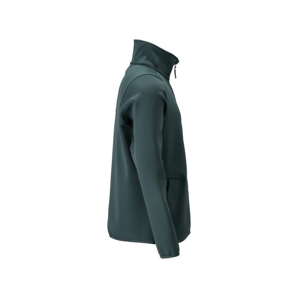 Fleece trui met microfleece jack met ritssluiting