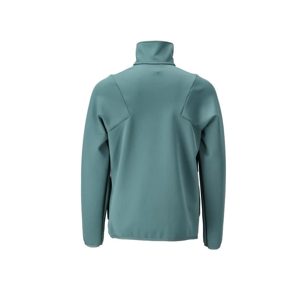 Fleece trui met microfleece jack met ritssluiting