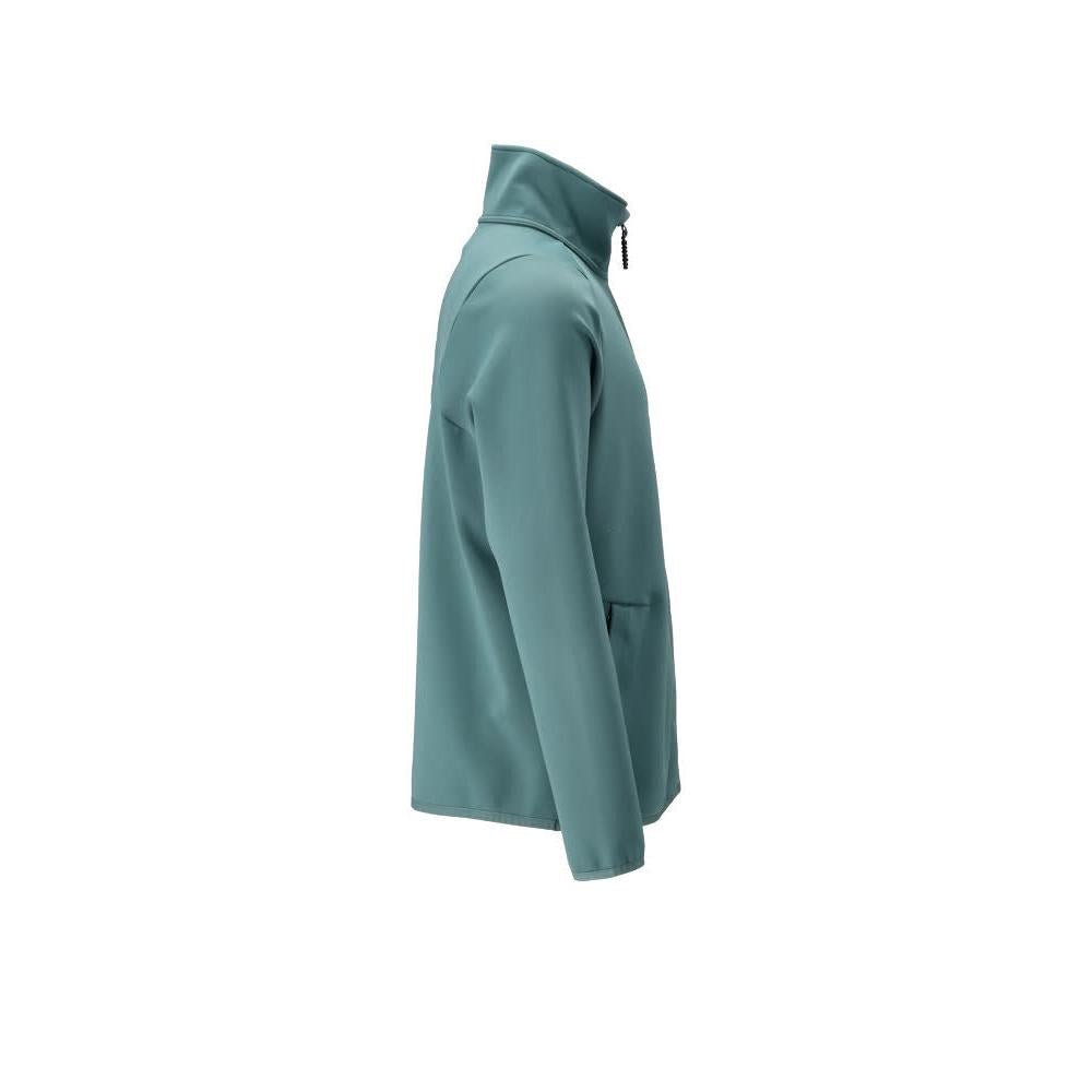 Fleece trui met microfleece jack met ritssluiting