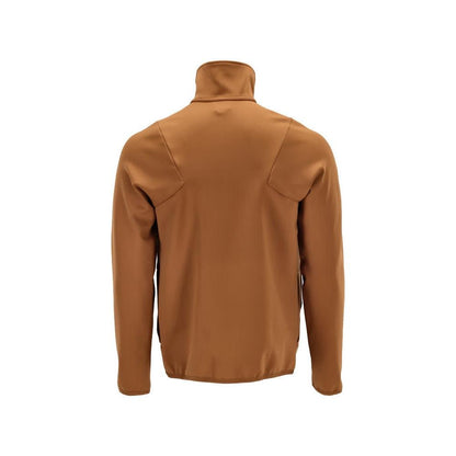 Fleece trui met microfleece jack met ritssluiting