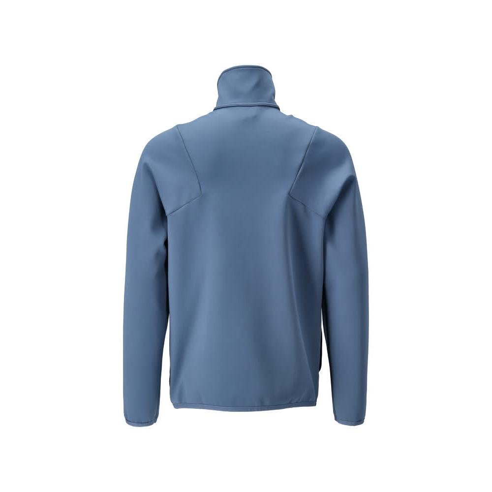 Fleece trui met microfleece jack met ritssluiting