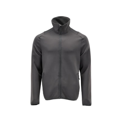 Fleece trui met microfleece jack met ritssluiting