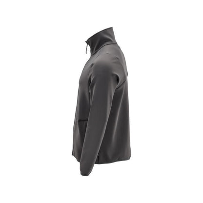 Fleece trui met microfleece jack met ritssluiting