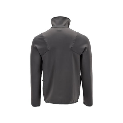 Fleece trui met microfleece jack met ritssluiting