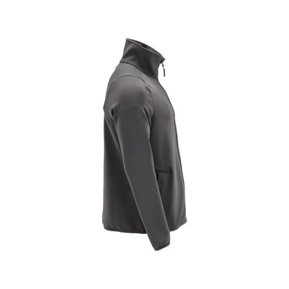 Fleece trui met microfleece jack met ritssluiting