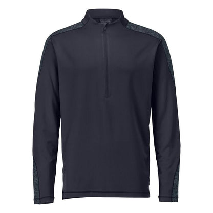 T-shirt, lange mouw, t-shirt met korte rits