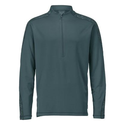 T-shirt, lange mouw, t-shirt met korte rits