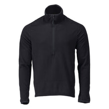 Microfleece trui met korte rits microfleece jas