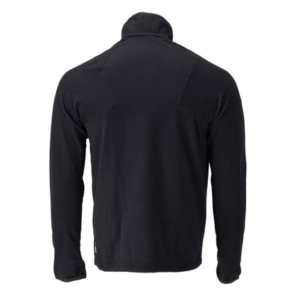 Microfleece trui met korte rits microfleece jas