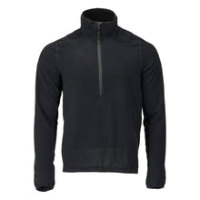 Microfleece trui met korte rits microfleece jas