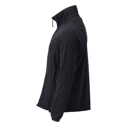 Microfleece trui met microfleece jack met ritssluiting