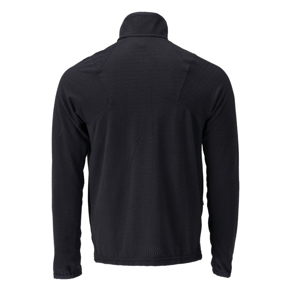 Microfleece trui met microfleece jack met ritssluiting