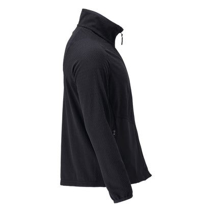 Microfleece trui met microfleece jack met ritssluiting