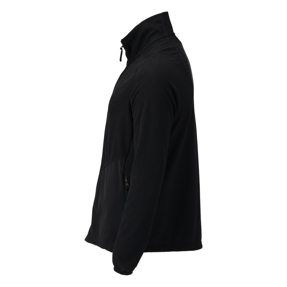 Microfleece trui met microfleece jack met ritssluiting