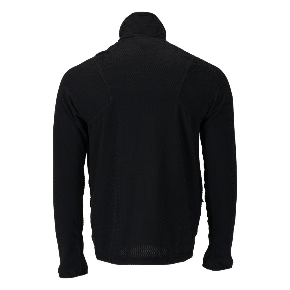 Microfleece trui met microfleece jack met ritssluiting