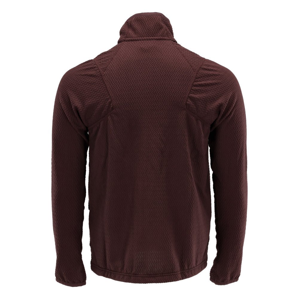 Microfleece trui met microfleece jack met ritssluiting
