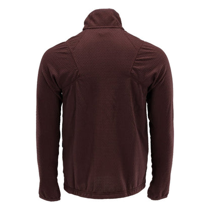 Microfleece trui met microfleece jack met ritssluiting